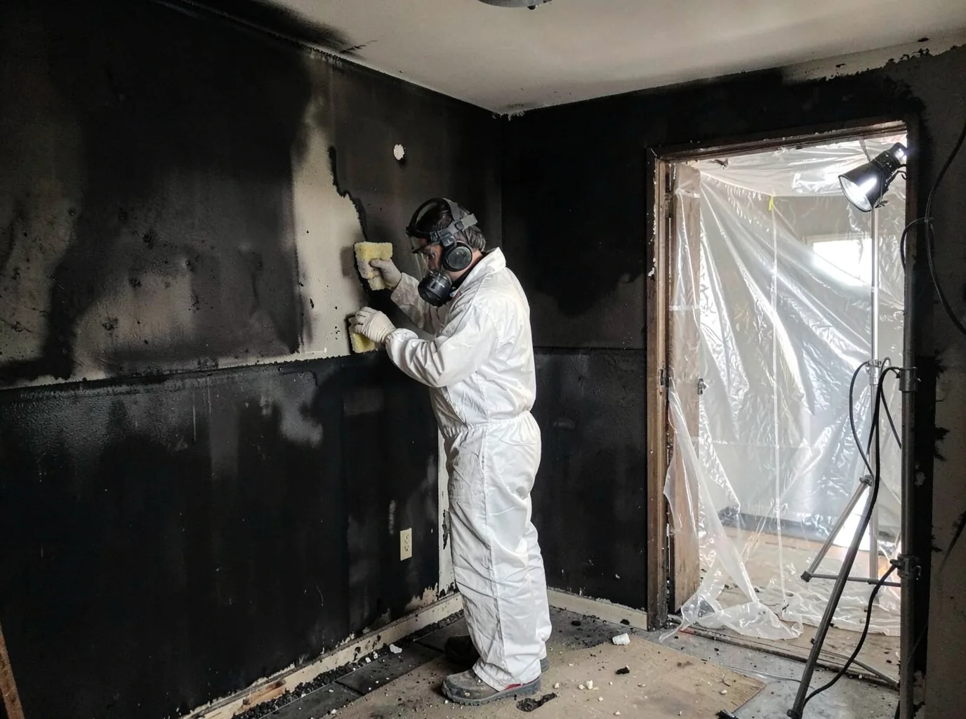 Fire Damage Restoration company in Meriden, KS